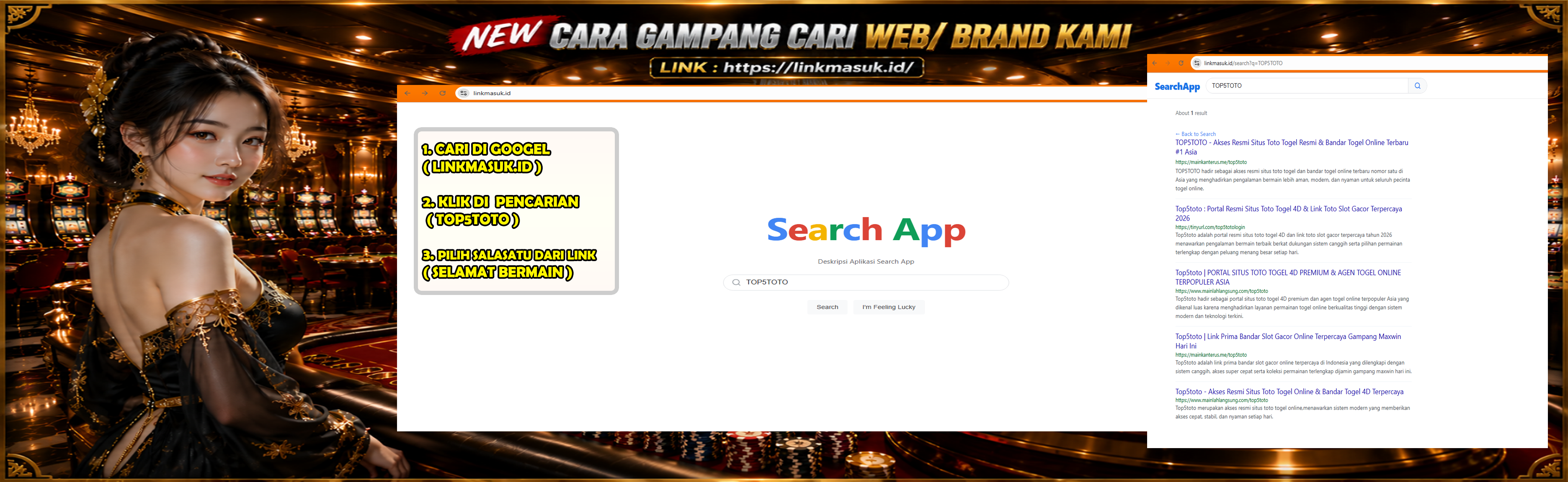 NEW CARA GAMPANG CARI WEB/ BRAND KAMI